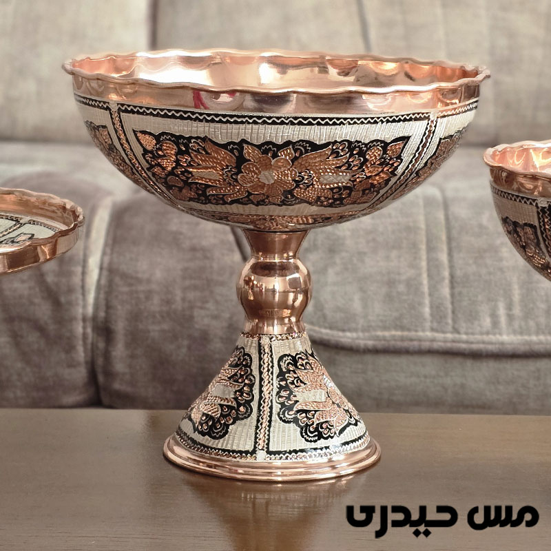آجیل خوری نقره کوب طرح سلنا