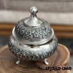 قندان کروم مدل رز آرشیدا ( 3 پایه ) - Image 2
