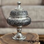 قندان کروم مدل رز آرشیدا ( پایه بلند)