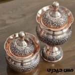 قندان مسی مدل ایل ماه ساخت زنجان نانو شده - Image 3