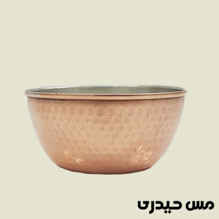 پیاله مسی چکشی مدل هانا