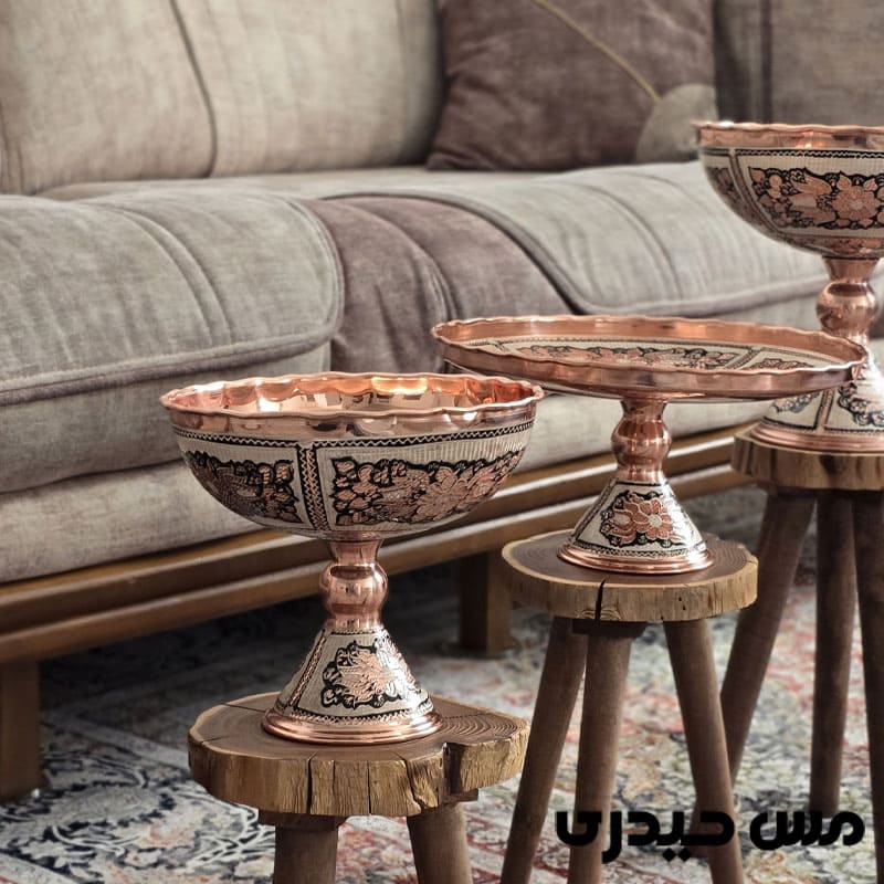 شکلات خوری نقره کوب طرح سلنا