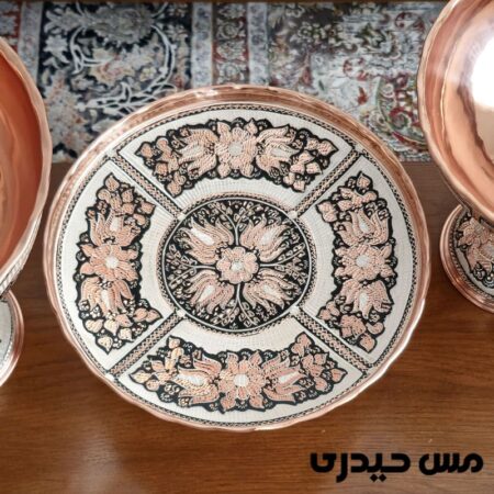 شیرینی خوری نقره کوب طرح سلنا