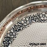 سینی مسی گرد طرح رز آرشیدا - Image 3