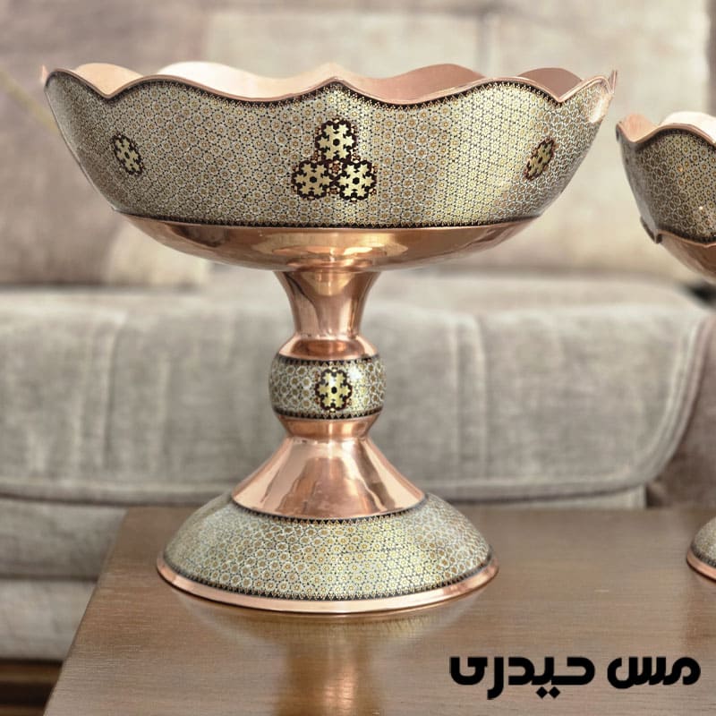 میوه خوری خاتم کاری مدل هیراد