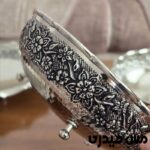 شکلات خوری کروم سه پایه مدل حریر زنجان - Image 3