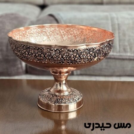 آجیل خوری مسی مدل مدل فاخر ( ساخت زنجان )